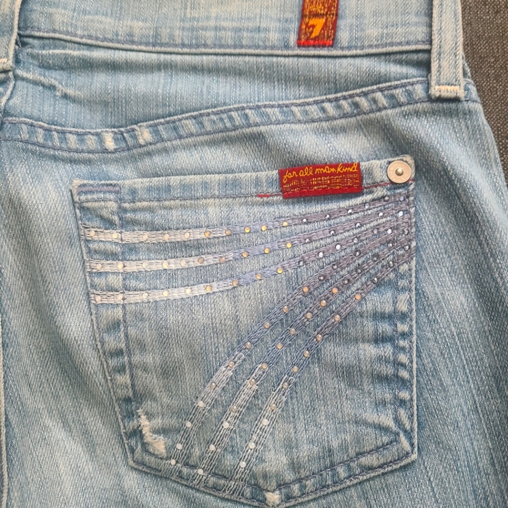 Womens 7 for all Mankind Dojo Wide Leg Jeans 26